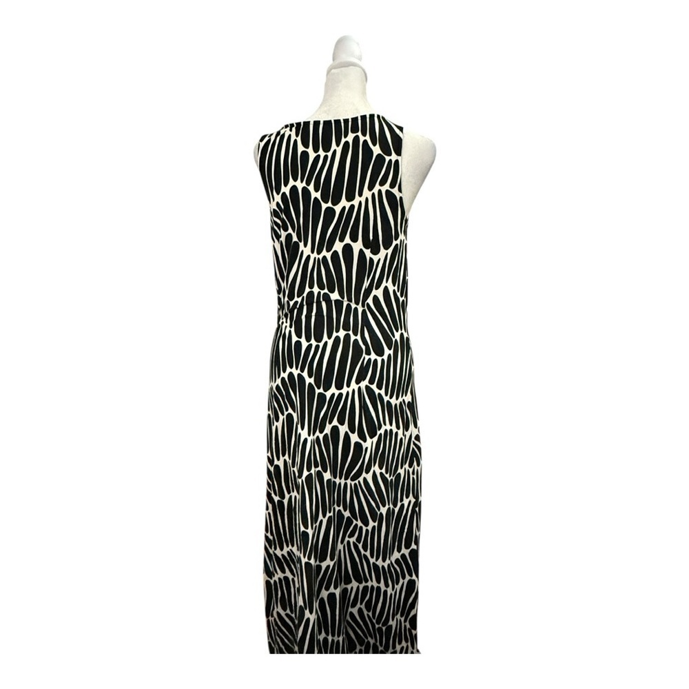 Tommy Bahama Black White Abstract Print Maxi Small Petite - Picture 6 of 7